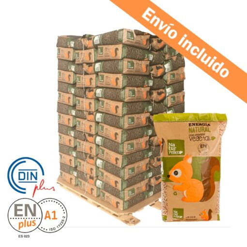Pellets Naturpellet - Palet de 70 sacos
