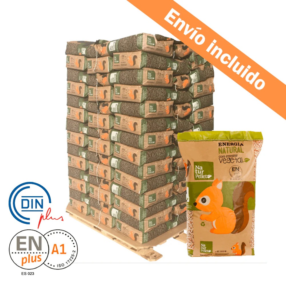 Pellets Naturpellet - Palet de 70 sacos