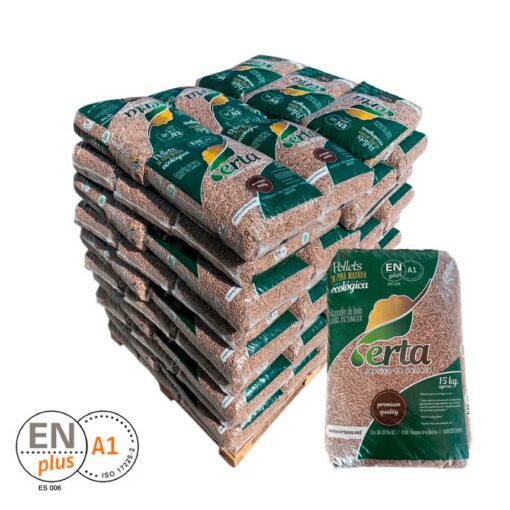 Pellets Erta - Palet de 77 sacos