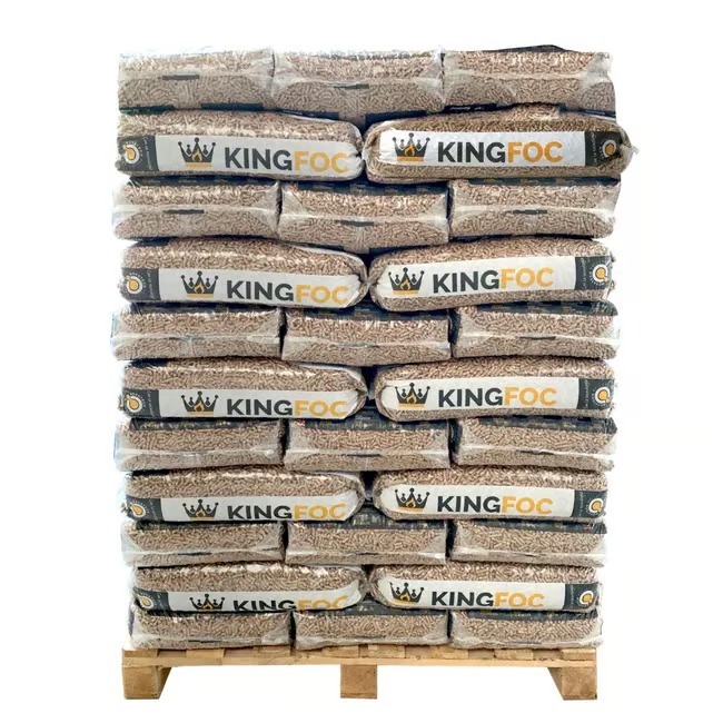 Palet de Pellets KINGFOC - 77 sacos