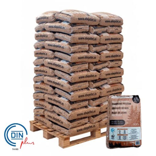 Pellets Ebepellet - Palet de 77 sacos