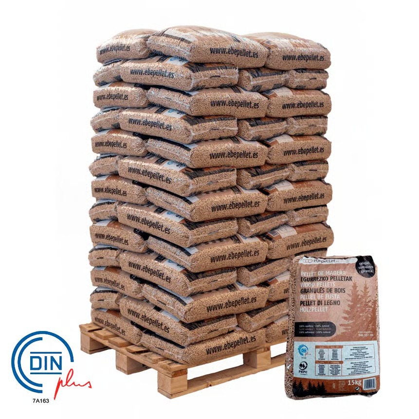 Pellets Ebepellet - Palet de 77 sacos