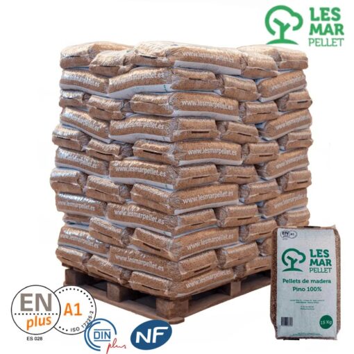 Pellets Lesmar - Palet de 77 sacos