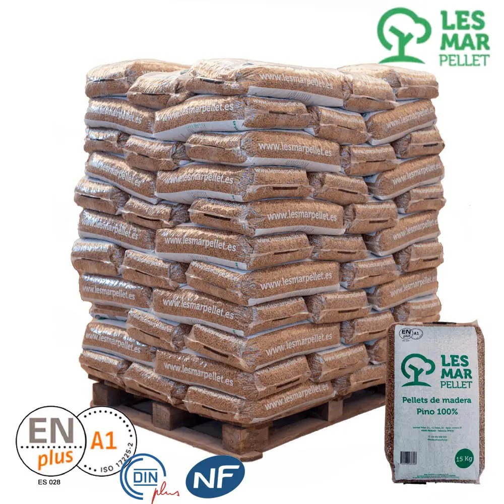 Pellets Lesmar - Palet de 77 sacos