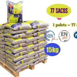 Pellets Asturias - Palet de 77 sacos