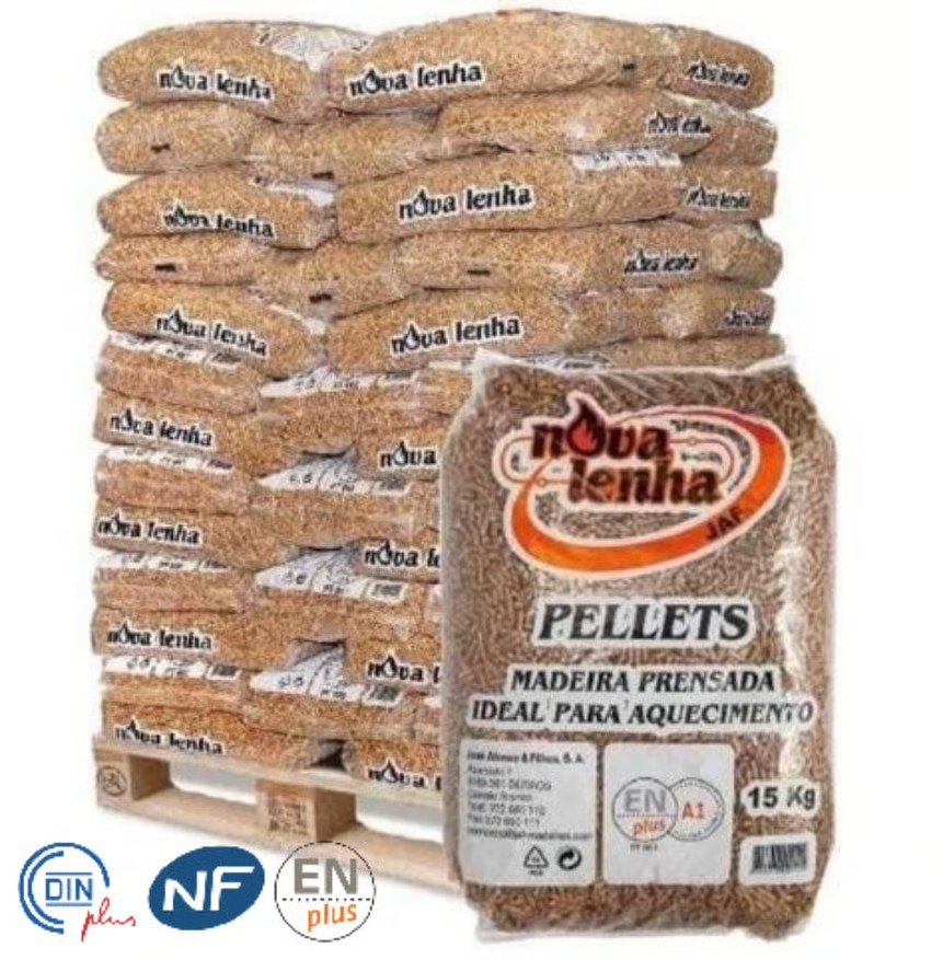 Palet de Pellet Nova Lenha- 77 sacos