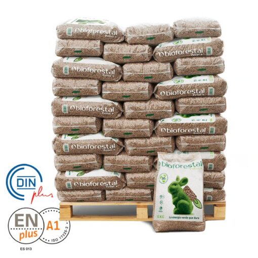 Pellets Bioforestal - Palet de 70 sacos