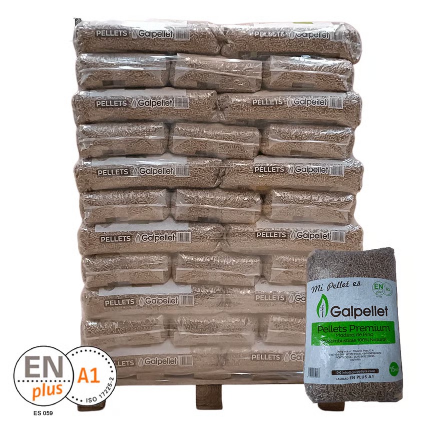 Pellets Galpellet - Palet de 77 sacos
